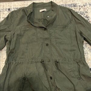 LOFT Utility Jacket in Army Green